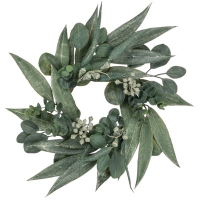 Sullivans Artificial California Eucalyptus Wreath 16