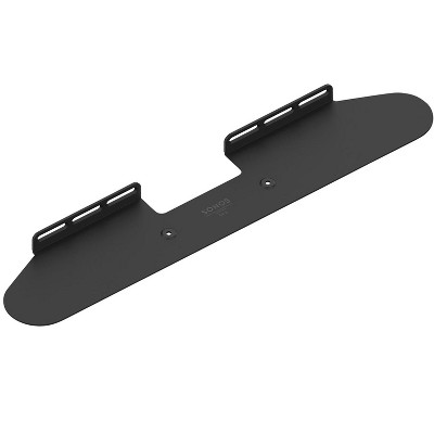 Black Steel Wall Mount Bracket for Sonos Beam