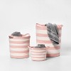 Striped Coiled Kids' Rope Basket - Pillowfort™ - 4 of 4