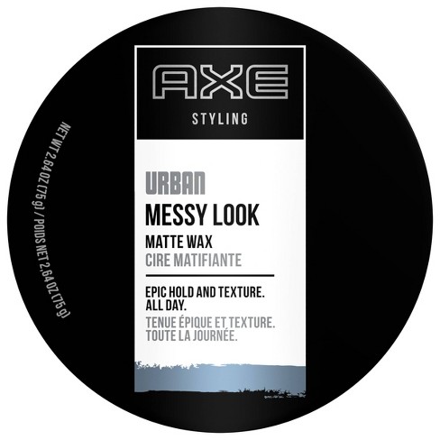 Axe Urban Messy Look Epic Hold Matte Hair Wax - 2.64oz : Target