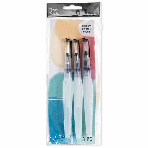Brea Reese: Brush Set: Water - 3pc -Built-in Water Reservoir - 1 of 4
