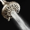 Six Setting High Pressure Luxury Slimline Shower Head with On/Off and Pause Mode - AquaDance - 3 of 4