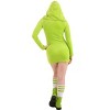 HalloweenCostumes.com Ghostbusters Slimer Hoodie Costume for Women. - 4 of 4