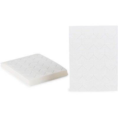 Bright Creations 480 Pack Self-Adhesive Photo Corners for Scrapbooking, Picture Album  (White)