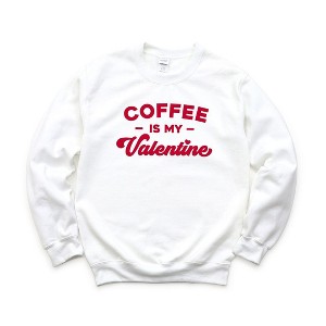 Simply Sage Market Women's Graphic Sweatshirt Coffee Is My Valentine - 1 of 3