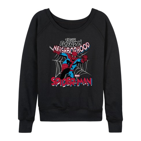 Women's - Marvel - Friendly Neighborhood Lightweight French Terry Slouchy - image 1 of 4