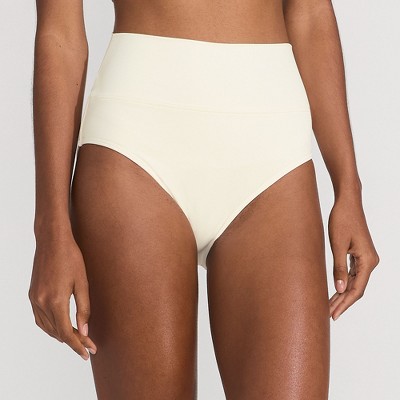 Lands' End Women's Chlorine Resistant Pinchless High Waisted Bikini Bottoms