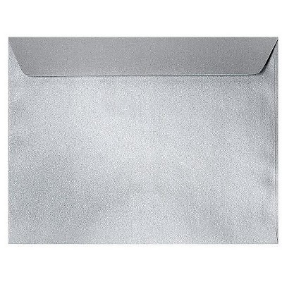 LUX 6 x 9 Booklet Envelopes  250/Box Silver Metallic 4820-06-250