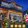 Ollny 800 LED Multi Color IP67 Waterproof Christmas String Lights (Green Wire, Plug in, 8 Modes) - 3 of 4