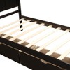 ALEXOUN Twin Bed,Wood Platform Bed Frame with Headboard and Footboard Captain Bed for Boys,Girls,Kids, Teens - 4 of 4