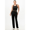 Slickblue Women’s Ribbed Tank & Pant Set, Functional Pockets, Co-ord Outfit, Everyday Wear, Color Options, Size S-L - 2 of 4
