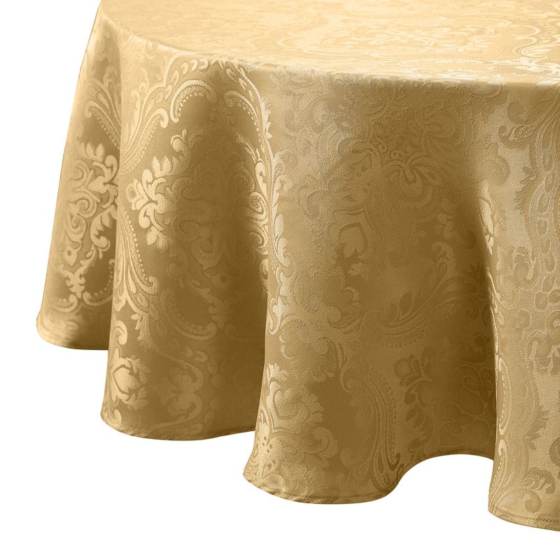 Caiden Elegance Damask Tablecloth - Elrene Home Fashions, 1 of 4