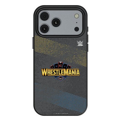 WWE Wrestlemania Steel MagSafe Compatible Cell Phone Case for Apple iPhone 17 Series