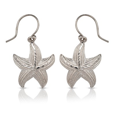 Better Jewelry, Starfish .925 Sterling Silver Earrings