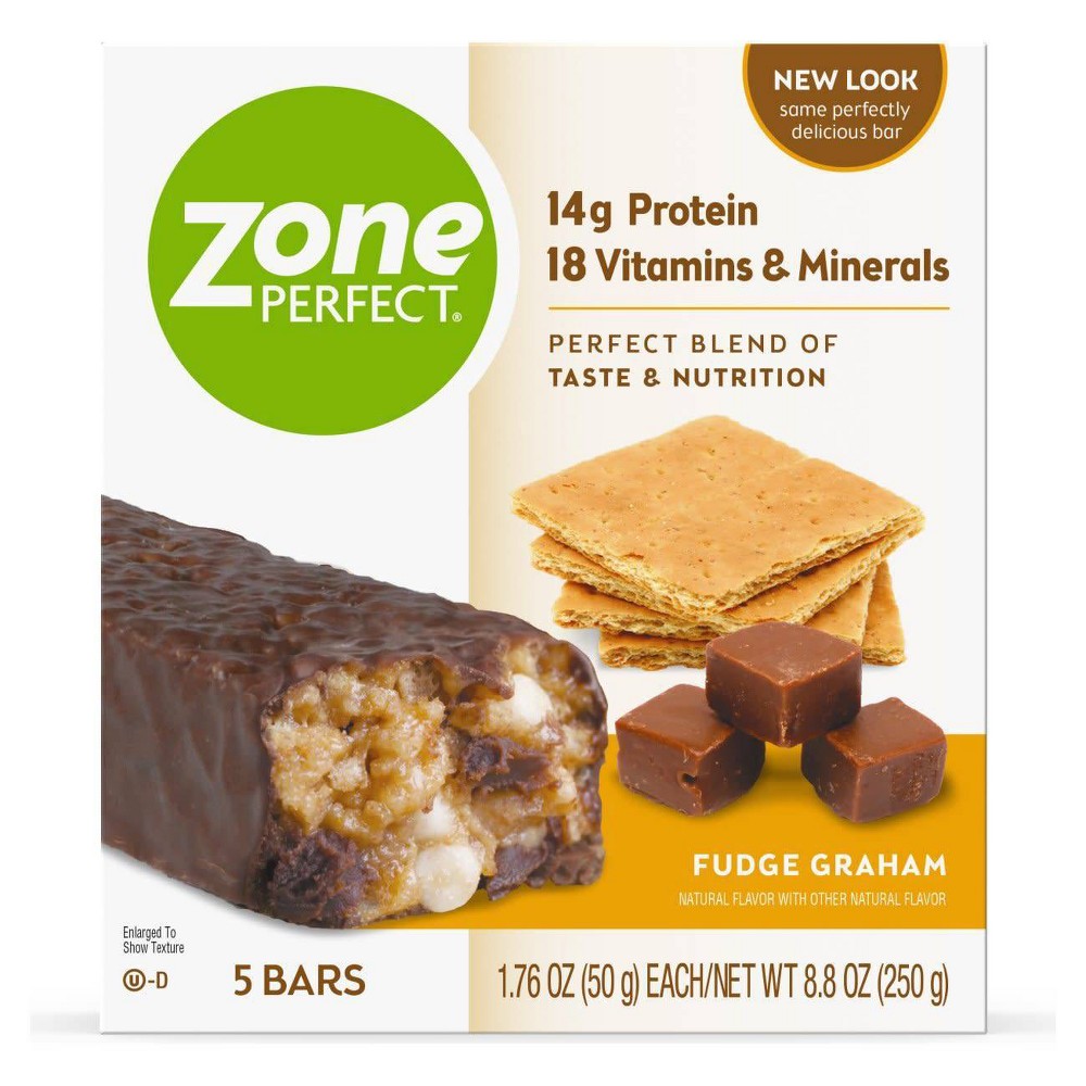 UPC 638102204721 product image for Zone Perfect Nutrition Bar Fudge Graham - 1.76oz(5pk) | upcitemdb.com