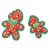 Gingerbread Boy Holiday Squeaky Tough Plush Dog Toy - The Worthy Dog - 2 of 3