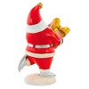 Transpac 10.5 Inch Skating Santa Santa Figurines - image 3 of 3