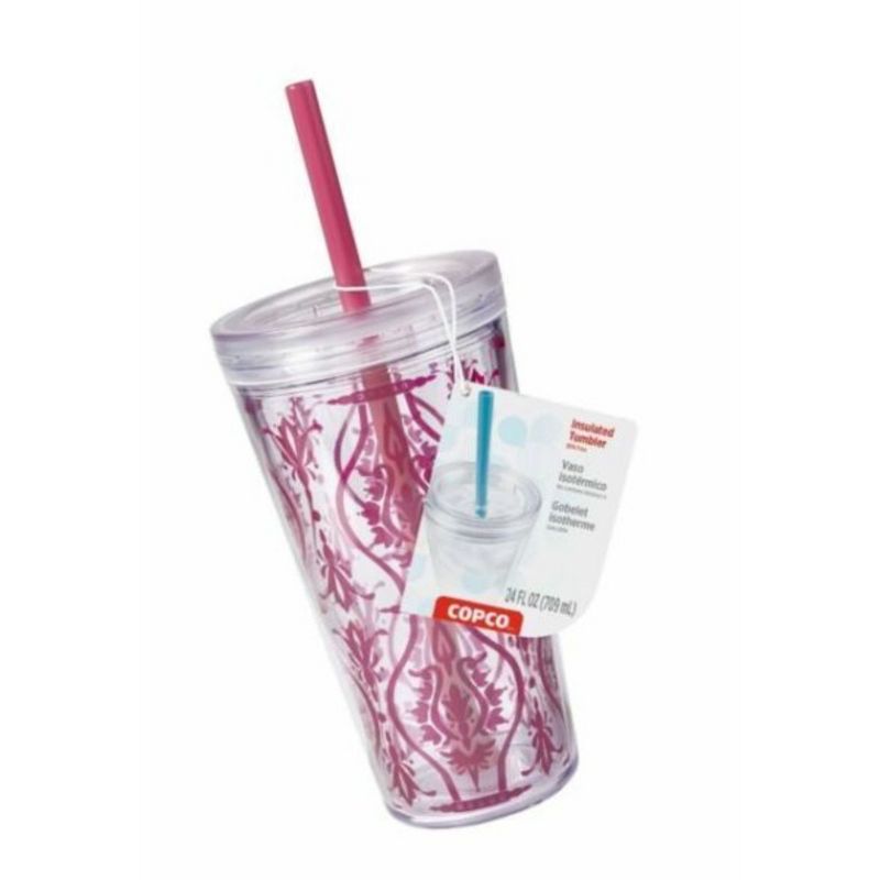 Copco Minimus 24-Ounce Double Walled Insulated Tumbler with Removable Straw, BPA Free, 3 of 6