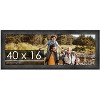 PosterPalooza | 40x16 Wide Barnwood Picture Frame, UV Acrylic, 6 Finishes - Grey, Brown, White, and Black - 2 of 4