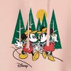 Women's - Disney - Mickey & Friends Cropped Graphic Hoodie - 2 of 3