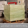 PSBM 4 Rolls, Tinted Green, 18 in. x 1500 Ft. 80 Gauge, Cast Hand Pallet Stretch Wrap - 3 of 4