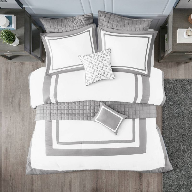 Lawrence Comforter and Quilt Bedding Set - Madison Park, 1 of 17