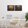 Stupell Industries Haunted Houses with Moon 2pc Framed Giclee Art Set - 2 of 4