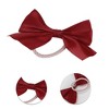 Unique Bargains Women's Fashion Cute Bow Hair Ropes Red 10 Pcs - 3 of 3