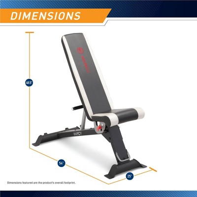Adjustable Gray and Black Steel Olympic Weight Bench
