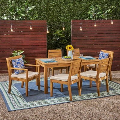 Maggift Outdoor Patio Seating Sets, Unique Design, Ideal for Conversations, Perfect for Gardens and Living Spaces, Beige, 23"*23.75"*35.5"
