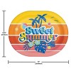 Creative Converting Summer Vibes Oval Paper Plates 24ct - 2 of 2