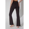 Yogalicious Womens Lux Florence Fold Over Flare Leg Pant - 3 of 3