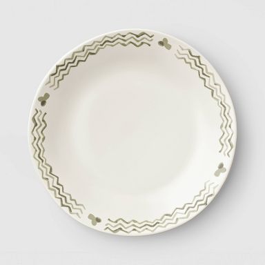 10" Stoneware Aralia Dinner Plate White - Threshold™