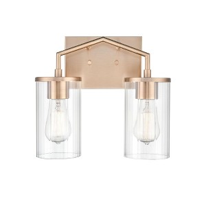 Millennium Lighting Beverlly 2 - Light Vanity in  Modern Gold - 1 of 1
