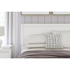 Signature Design by Ashley Hallityn Full Panel Headboard in Matte White Finish - 2 of 4