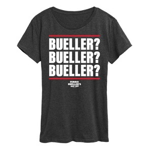Women's - Ferris Bueller's Day Off - Bueller Bueller Bueller Short Sleeve Graphic T-Shirt - 1 of 4
