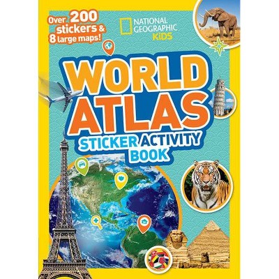 MY FIRST BOOK OF STICKERS "AROUND THE WORLD" BRAND NEW FUN ACTIVITIES GAMES 
