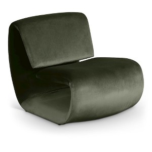 Meridian Furniture,Nouveau Velvet Accent Chair - 1 of 4