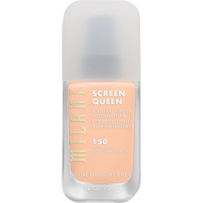 Milani Screen Queen Cruelty Free Foundation with Digital Bluelight Filter Technology - 1 fl oz