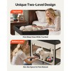 VEVOR Elevated Lounge Pet Bed, Foldable Bunk Dog Bed with 600D Oxford Cloth and Dutch Velvet, Portable Raised Cot with Wheels, XL, Beige - 4 of 4