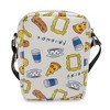 Friends Bag, Crossbody, with Friends Television Show Icons Collage, Vegan Leather - 3 of 4