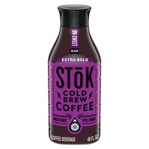 SToK Extra Bold Unsweetened Cold Brew Coffee - 48 fl oz - 1 of 4