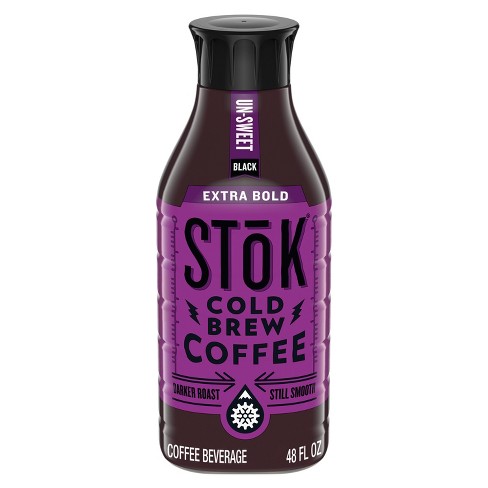 SToK Extra Bold Unsweetened Cold Brew Coffee - 48 fl oz