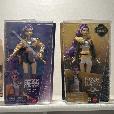 KPop Demon Hunters HUNTR/X Rumi Fashion Doll in Removable Look