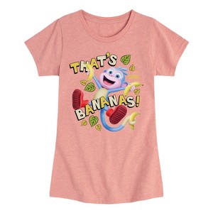 Girls' - Dora the Explorer - Thats Bananas Fitted Short Sleeve Graphic T-Shirt - 1 of 4