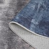 Garvee Large Modern Abstract Area Rug,Non Slip Rug Low Pile Thin Rug Soft Non Shedding Floor Carpet,Stain Resistant Rug(Blue+Grey/Green+Yellow+Gray) - 4 of 4