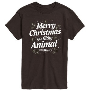 Men's - Home Alone - Merry Christmas Filthy Animal Short Sleeve Graphic T-Shirt - 1 of 3