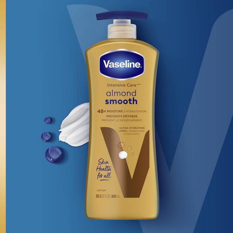 Vaseline Almond Smooth Lotion - 1ct/20.3 fl oz, 3 of 8
