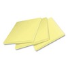 Post-it Notes Super Sticky 100% Recycled Paper Super Sticky Notes, 3" x 3", Canary Yellow, 70 Sheets/Pad, 24 Pads/Pack - image 3 of 4