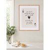 Kate & Laurel All Things Decor 16"x20" Gallery Ace of Heart Cards Positive Quote Print by The Creative Bunch Studio Natural - 4 of 4